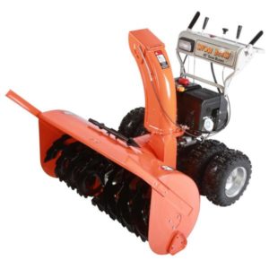Large Snow Blower Storage