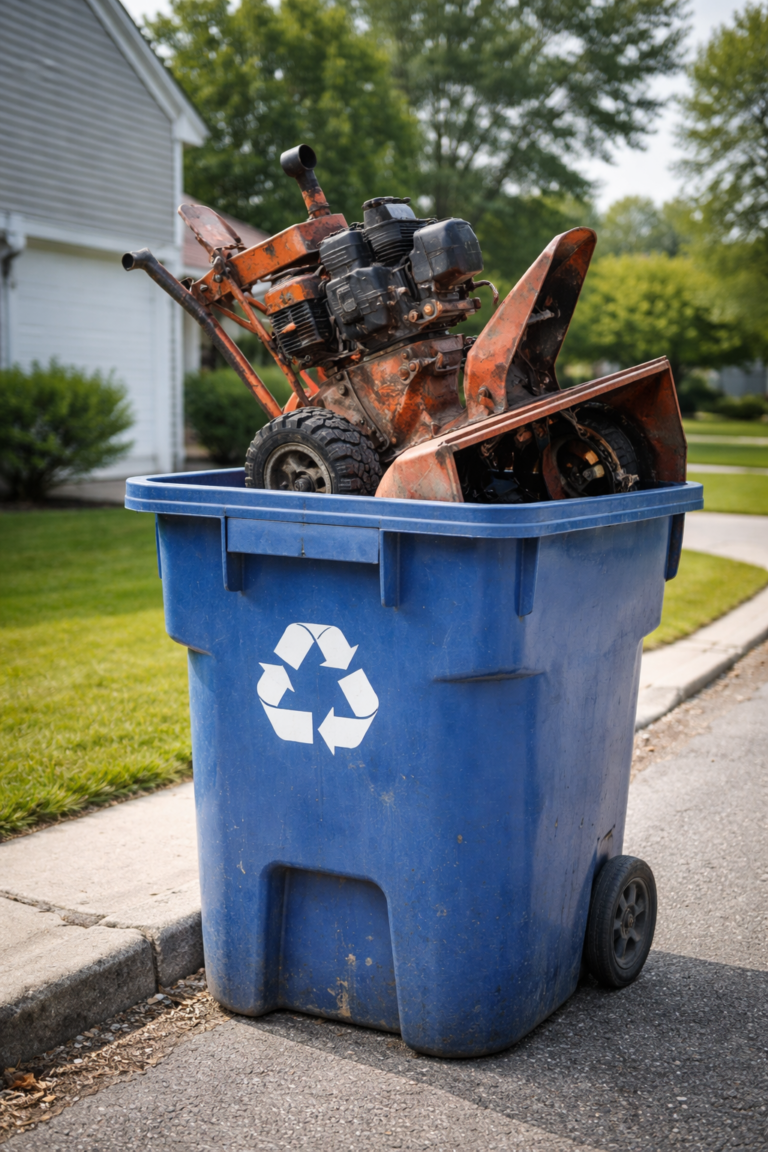 Snow Blower Recycling